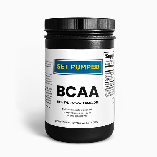 GET PUMPED BCAA Post Workout Powder (Honeydew/Watermelon)