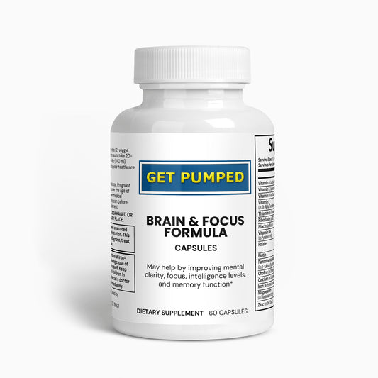 GET PUMPED Brain & Focus Formula